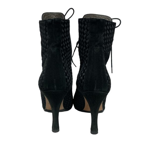 Vintage Marco Delli Womens Size 8 Black Pointed Heel Boots - Picture 5 of 9